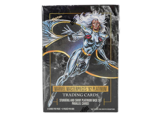 2024 Upper Deck Marvel Masterpieces '92 Platinum 8-Pack Blaster Box