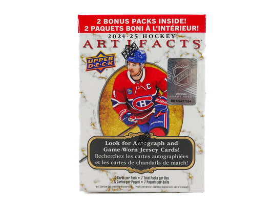 2024-25 Upper Deck Artifacts Hockey 7-Pack Blaster Box