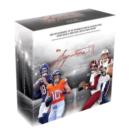 2024 Topps Signature Class Football Hobby Box (5/16)