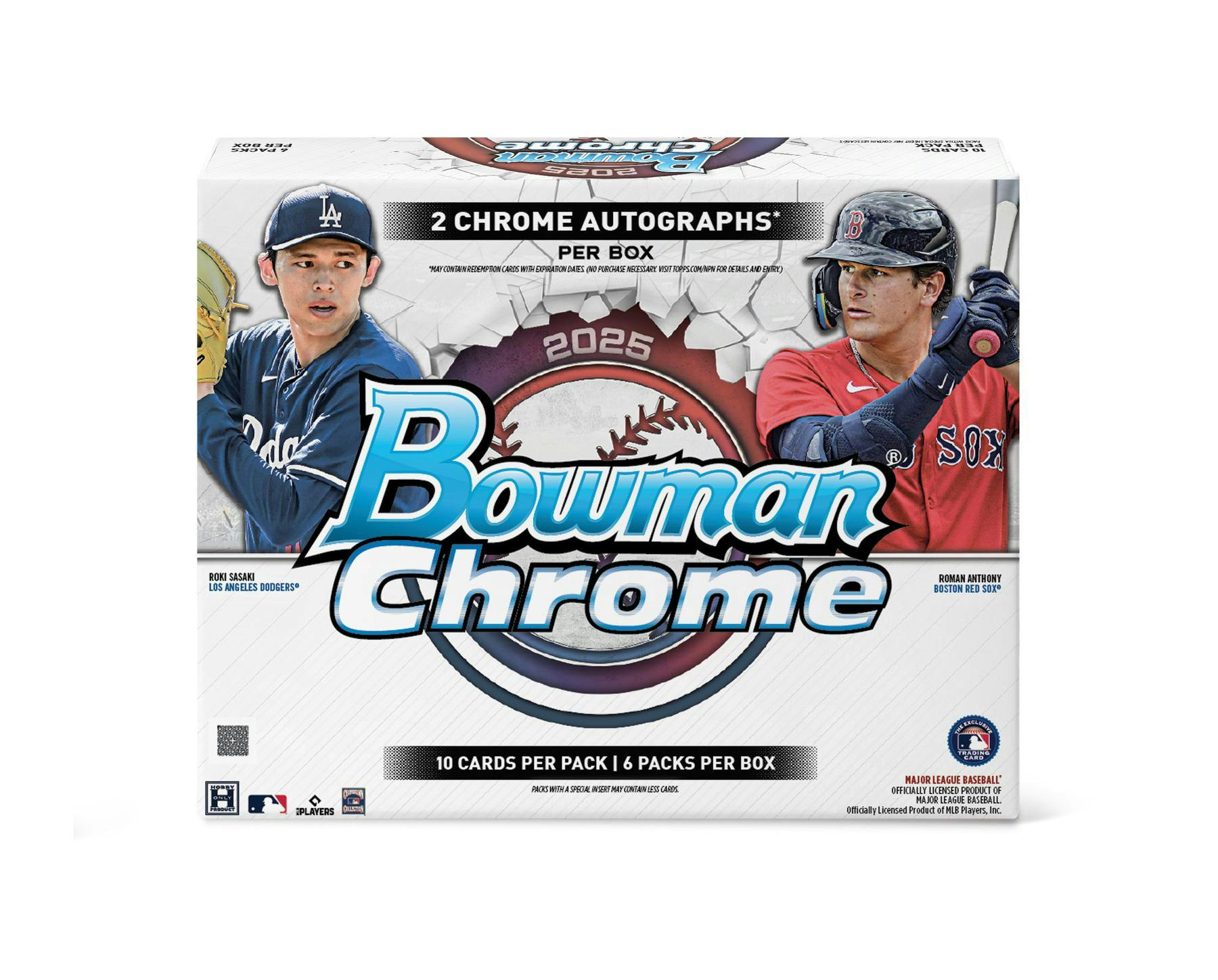 2025 Bowman Chrome Baseball Hobby Box (9/23)