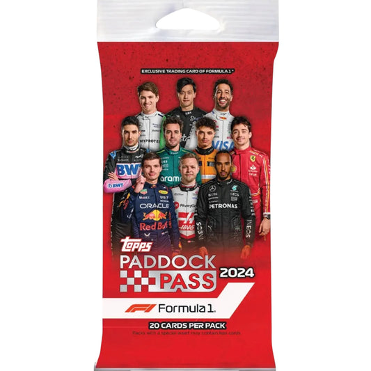 2024 Topps Paddock Pass Formula 1 Fat Pack