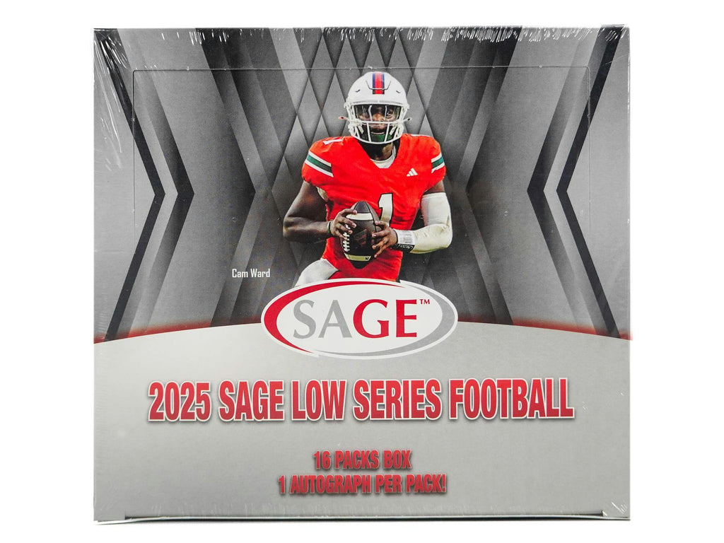 2025 Sage Low Series Football 16-Pack Hobby Box