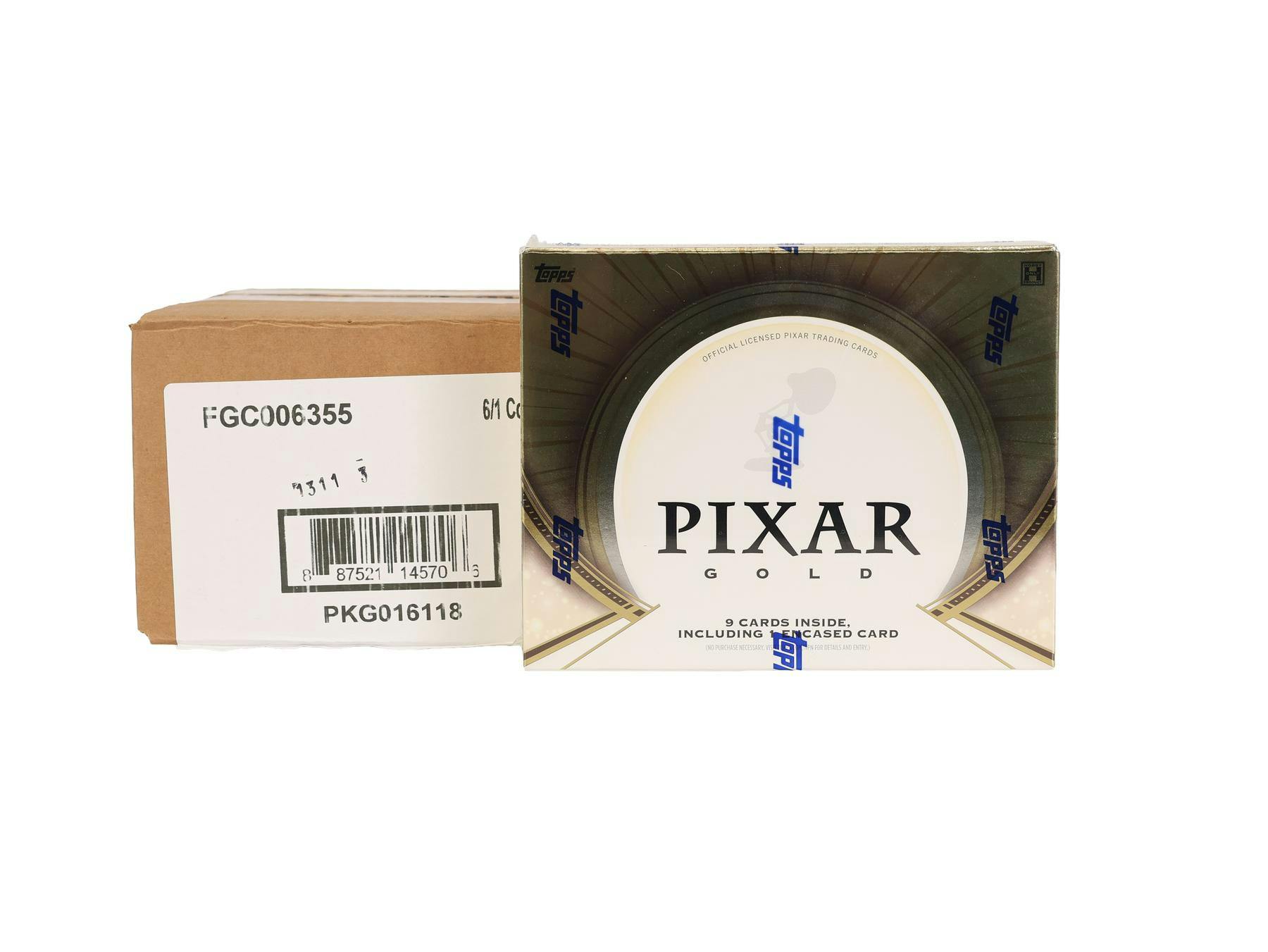 2025 Topps Pixar Gold Hobby 6-Box Case (1/7)