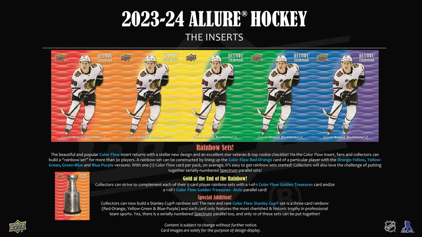 2023-24 Upper Deck Allure Hockey, Hobby Box