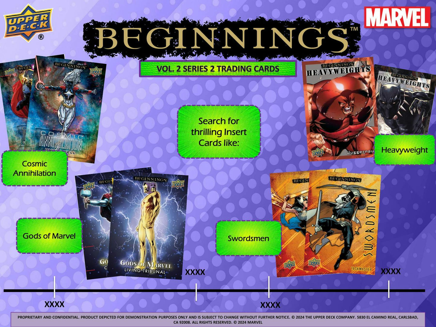 2024 Upper Deck Marvel Beginnings:  Volume 2 Series 2, Hobby Box