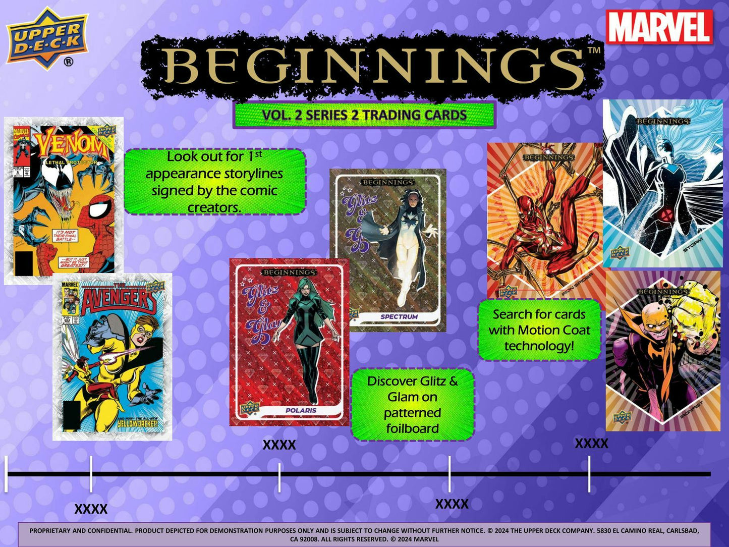 2024 Upper Deck Marvel Beginnings:  Volume 2 Series 2, Hobby Box