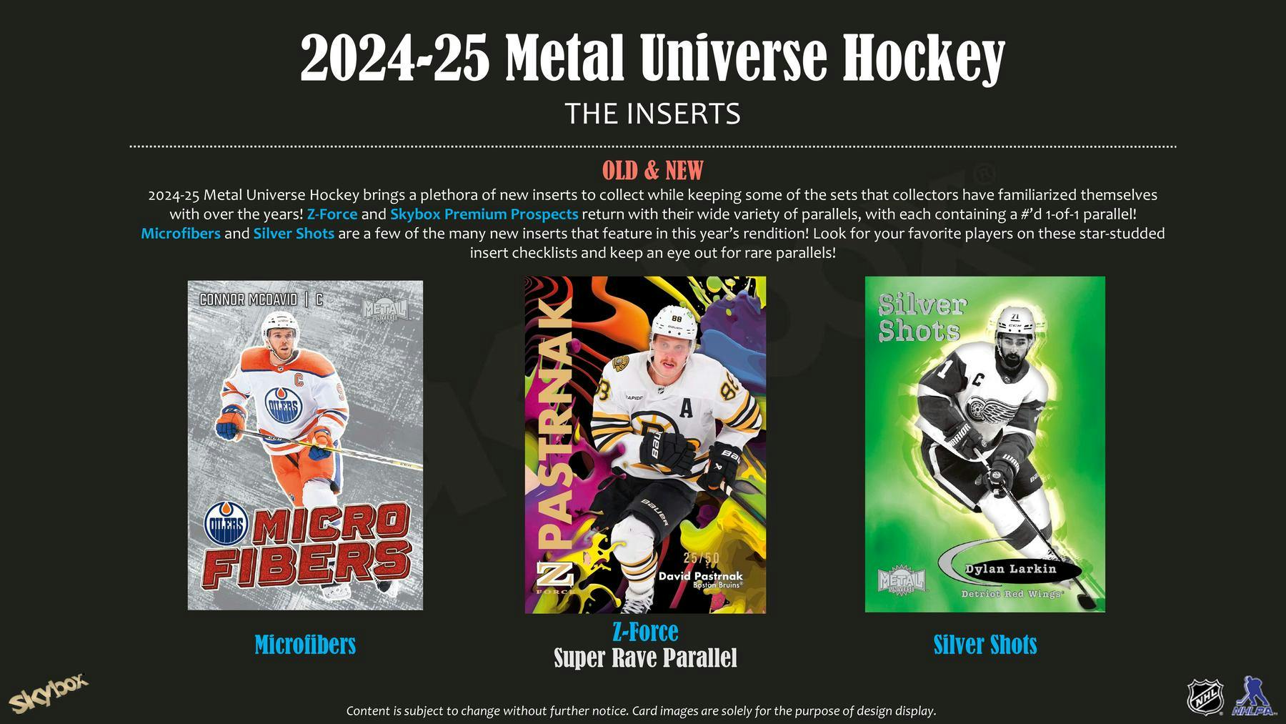 2024-25 Upper Deck Skybox Metal Universe Hockey Hobby Box