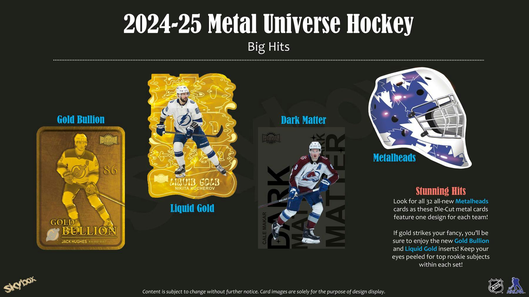2024-25 Upper Deck Skybox Metal Universe Hockey Hobby Pack