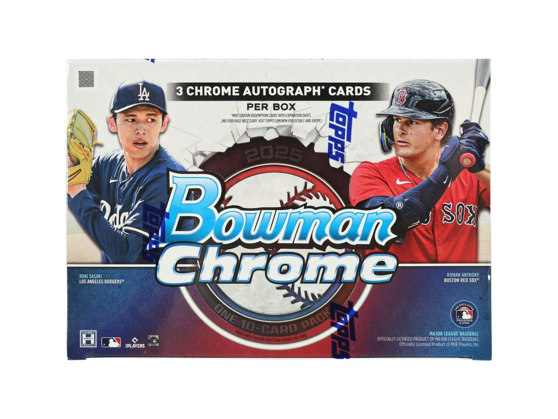 2025 Bowman Chrome Baseball Breaker's Delight Box (9/23)