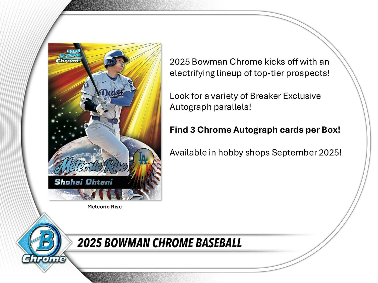 2025 Bowman Chrome Baseball Breaker's Delight Box (9/23)