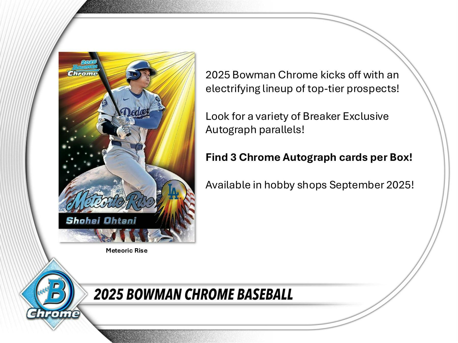 2025 Bowman Chrome Baseball Breaker's Delight Box (9/23)