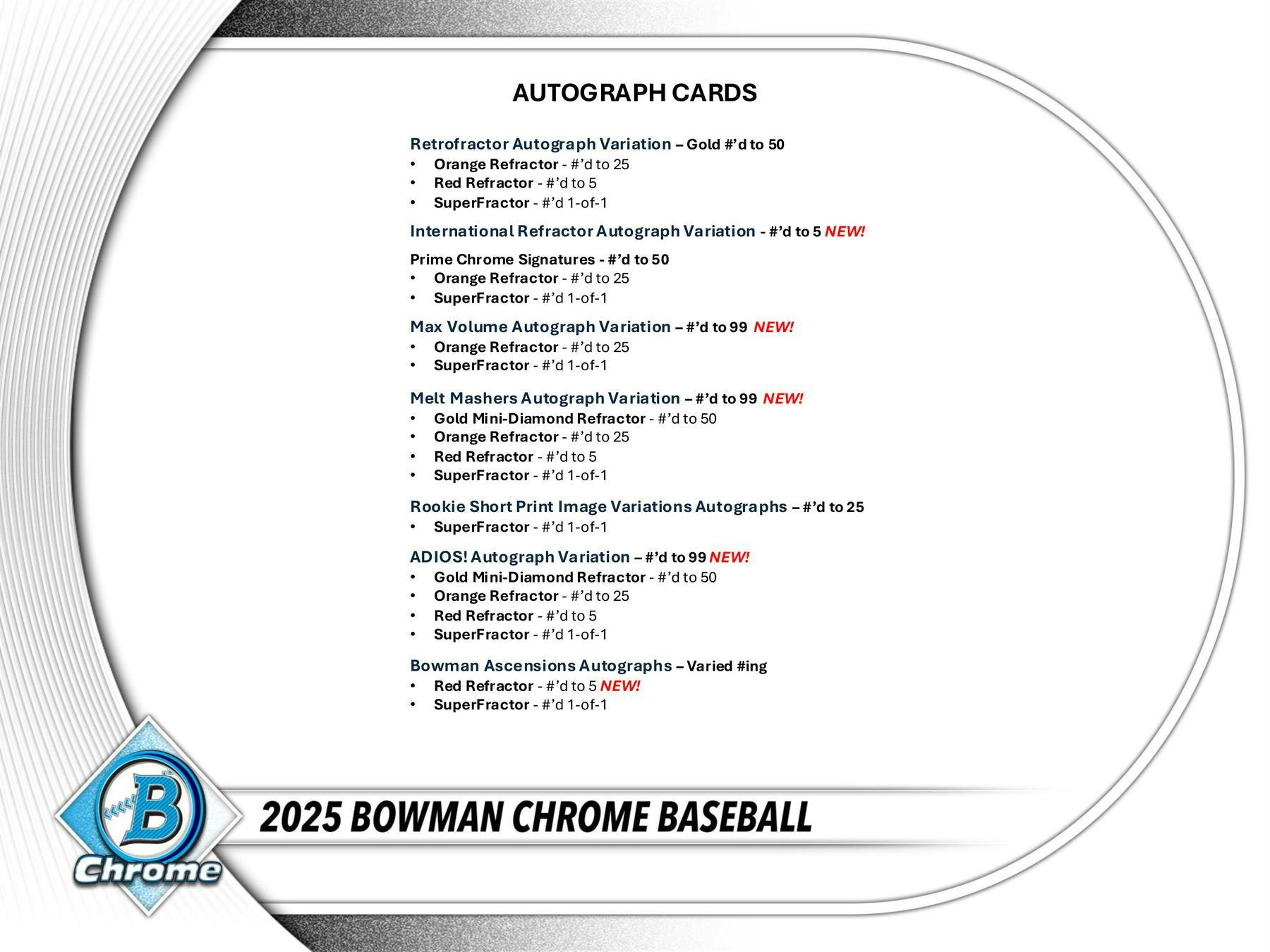 2025 Bowman Chrome Baseball Breaker's Delight Box (9/23)