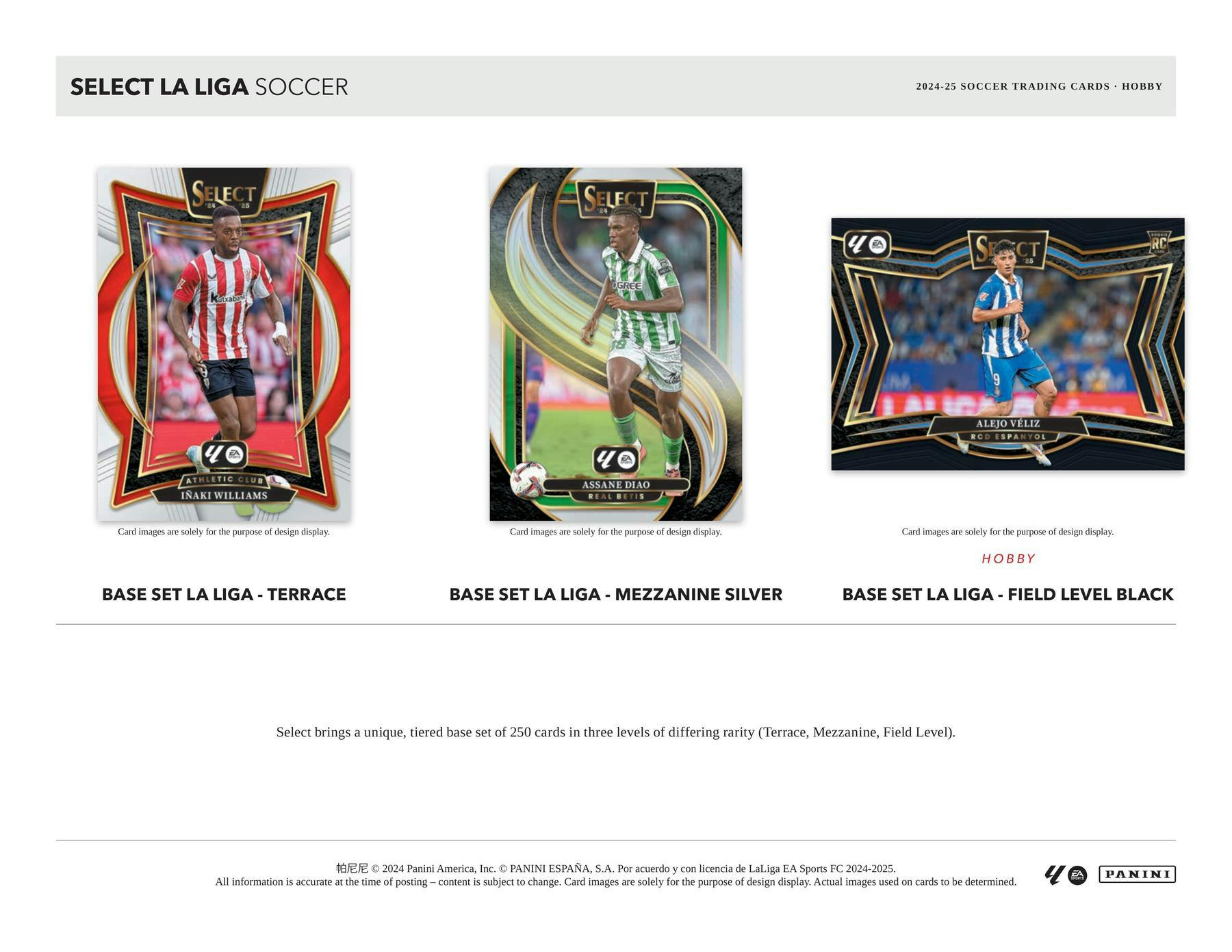2024-25 Panini Select La Liga Soccer Hobby Box