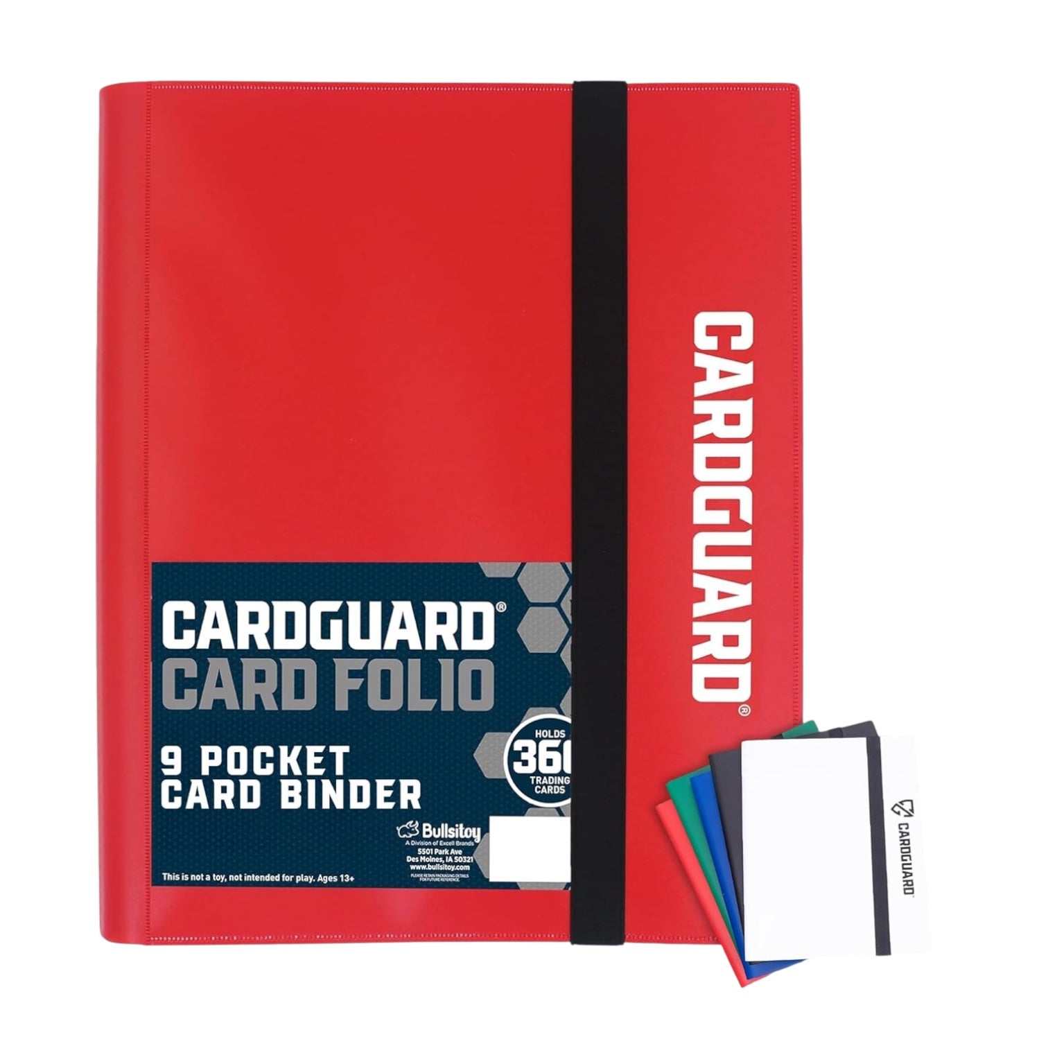 CardGuard Premium 9-Pocket Trading Card Pro-Folio: Side-Loading Binder The SportsRoom CardGuard Premium 9-Pocket Trading Card Pro-Folio: Side-Loading Binder The SportsRoom