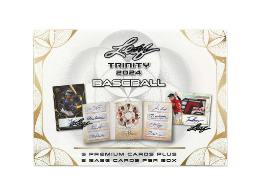 2024 Leaf Trinity Baseball Hobby Box (9/19)