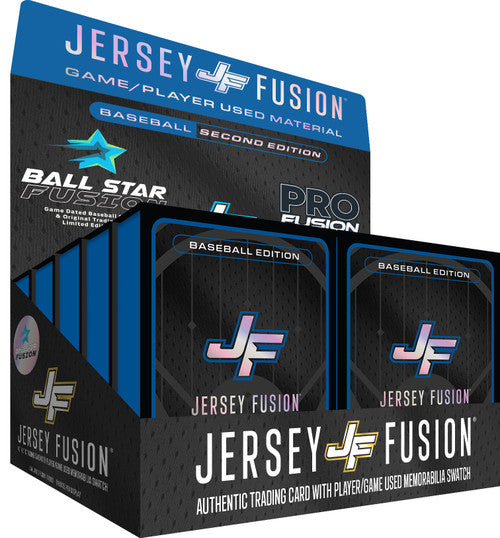 2024 Jersey Fusion Baseball Series 2 Hobby Box (Mystery Game Used Swatch Card)