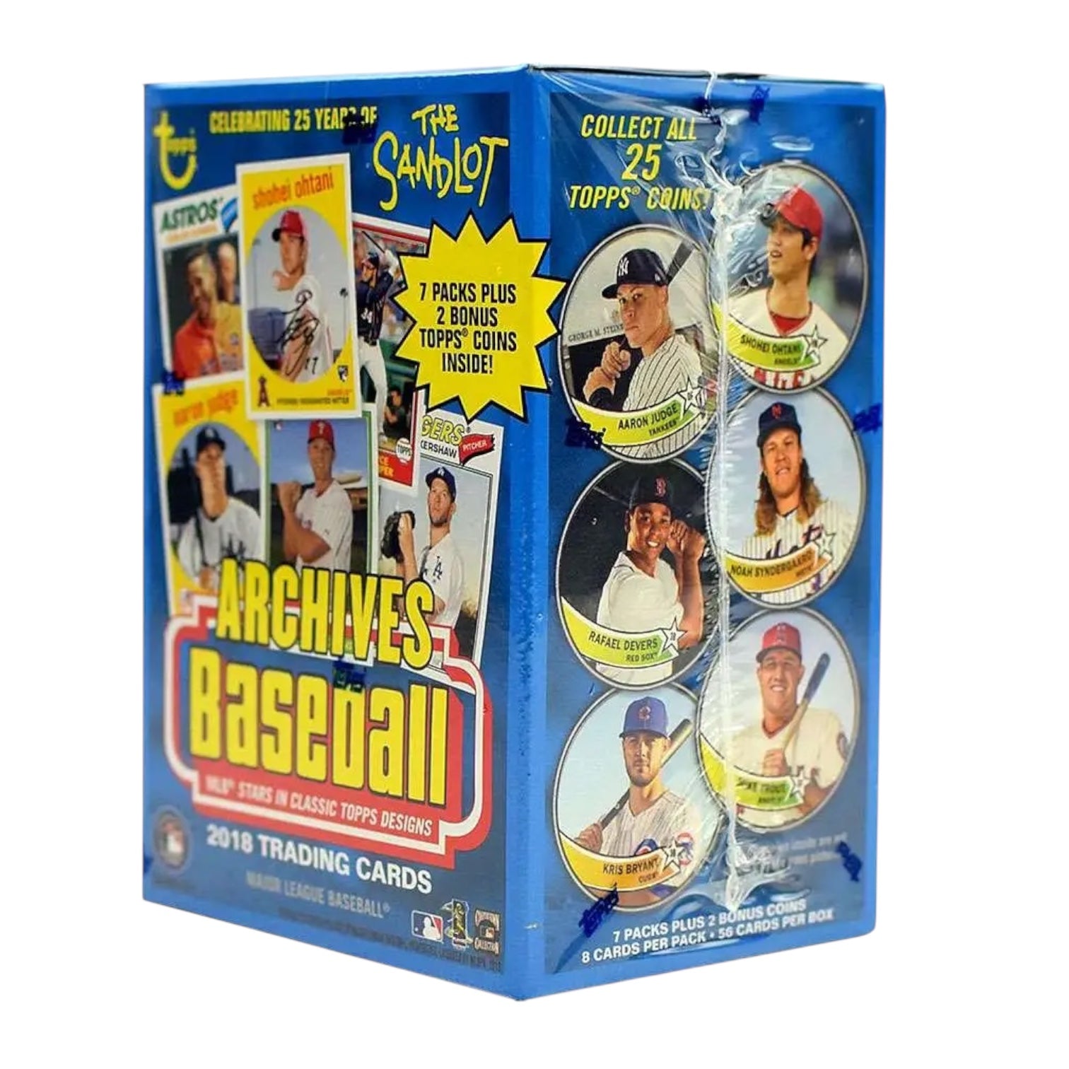 2018 Topps Archives Baseball 8 Pack Blaster Box (8/15/18)