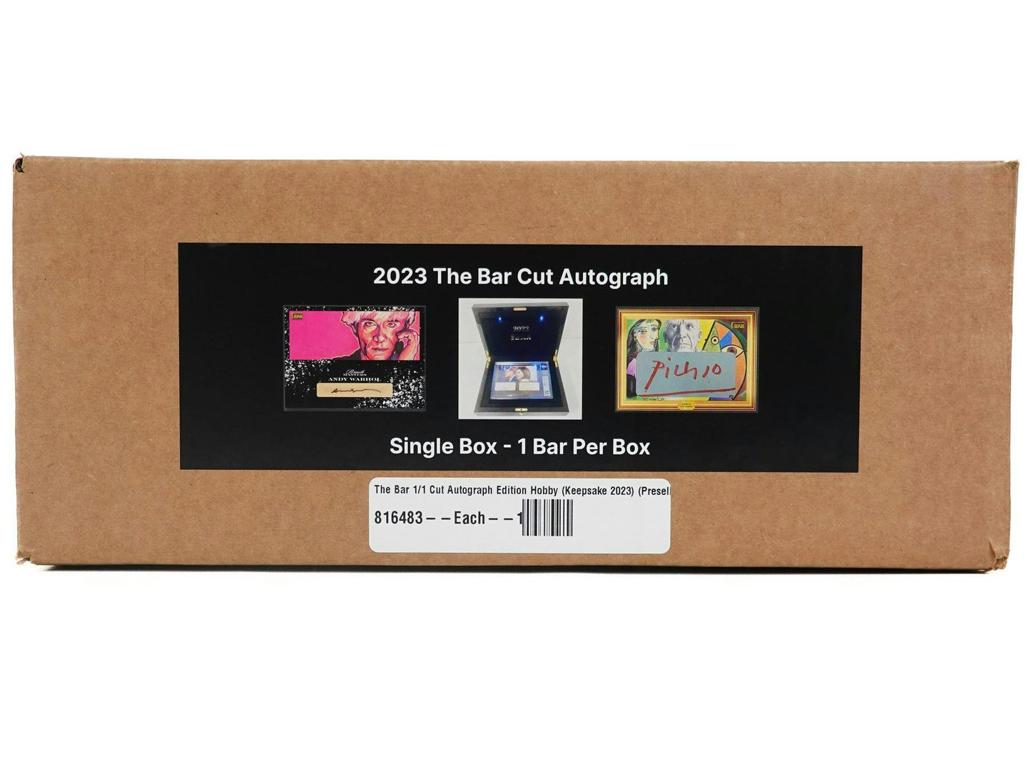 2023 Keepsake: The Bar 1/1 Cut Autograph Edition, Hobby Case