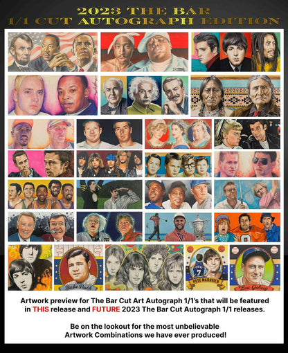 2023 Keepsake: The Bar 1/1 Cut Autograph Edition, Hobby Case