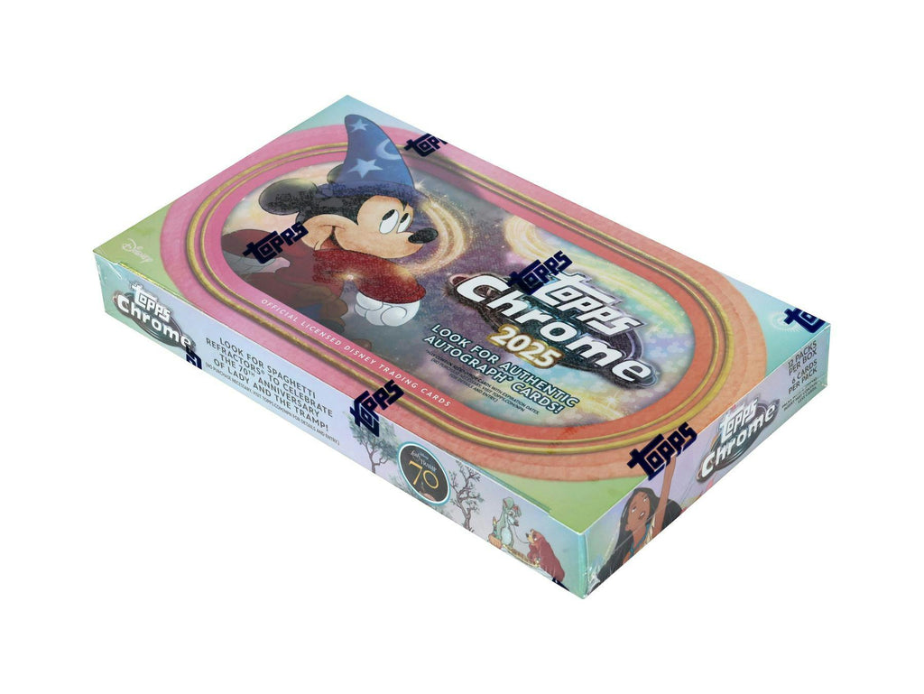 2025 Topps Disney Chrome Hobby 12-Box Case