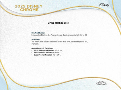 2025 Topps Disney Chrome Mega 20-Box Case
