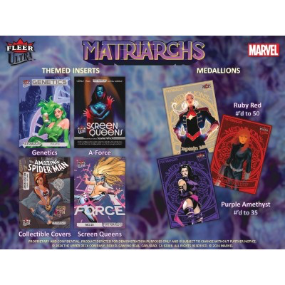 2024 Upper Deck Fleer Ultra Matriarchs of Marvel Hobby Pack