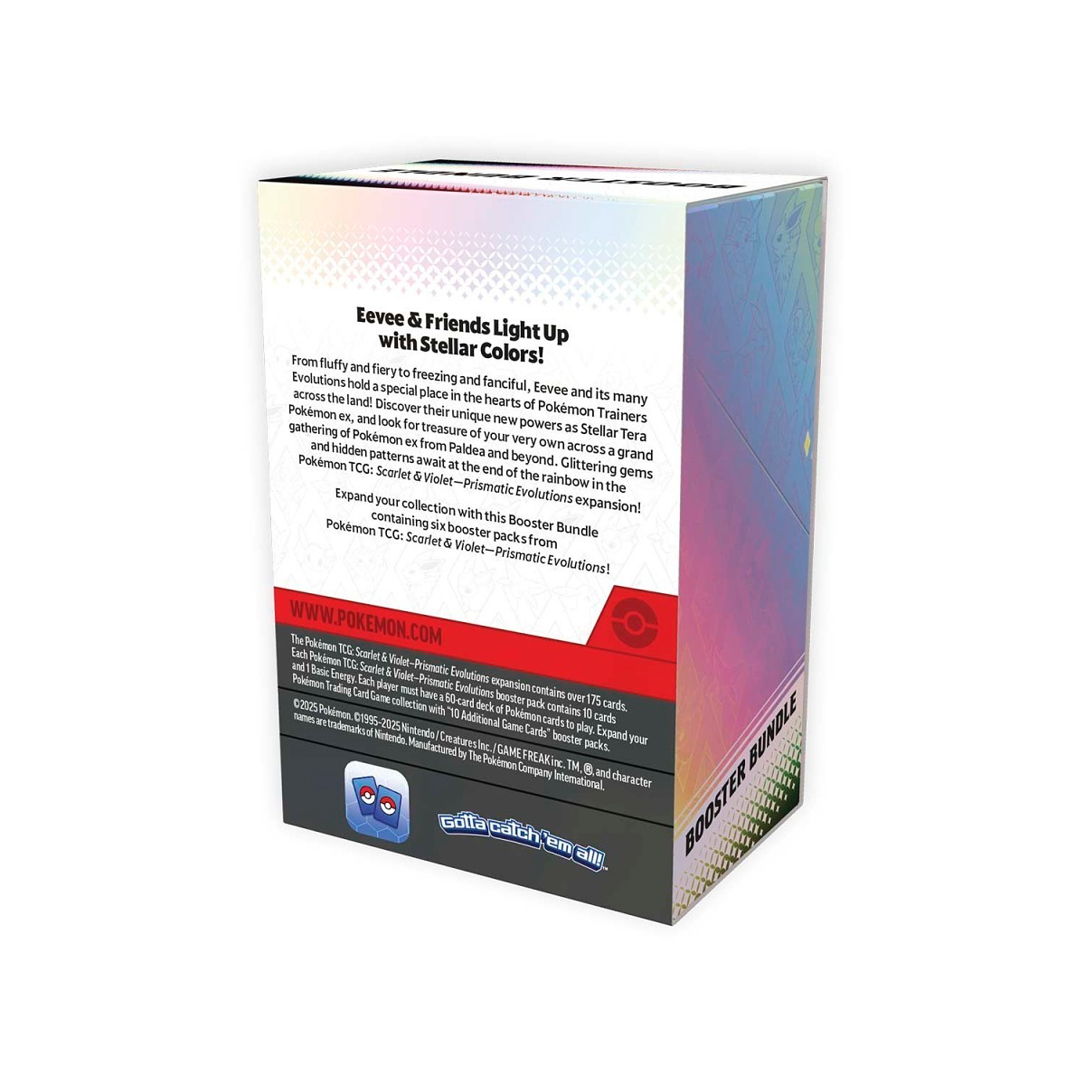 Pokémon TCG: Scarlet & Violet - Prismatic Evolutions 6-Pack Booster Bundle