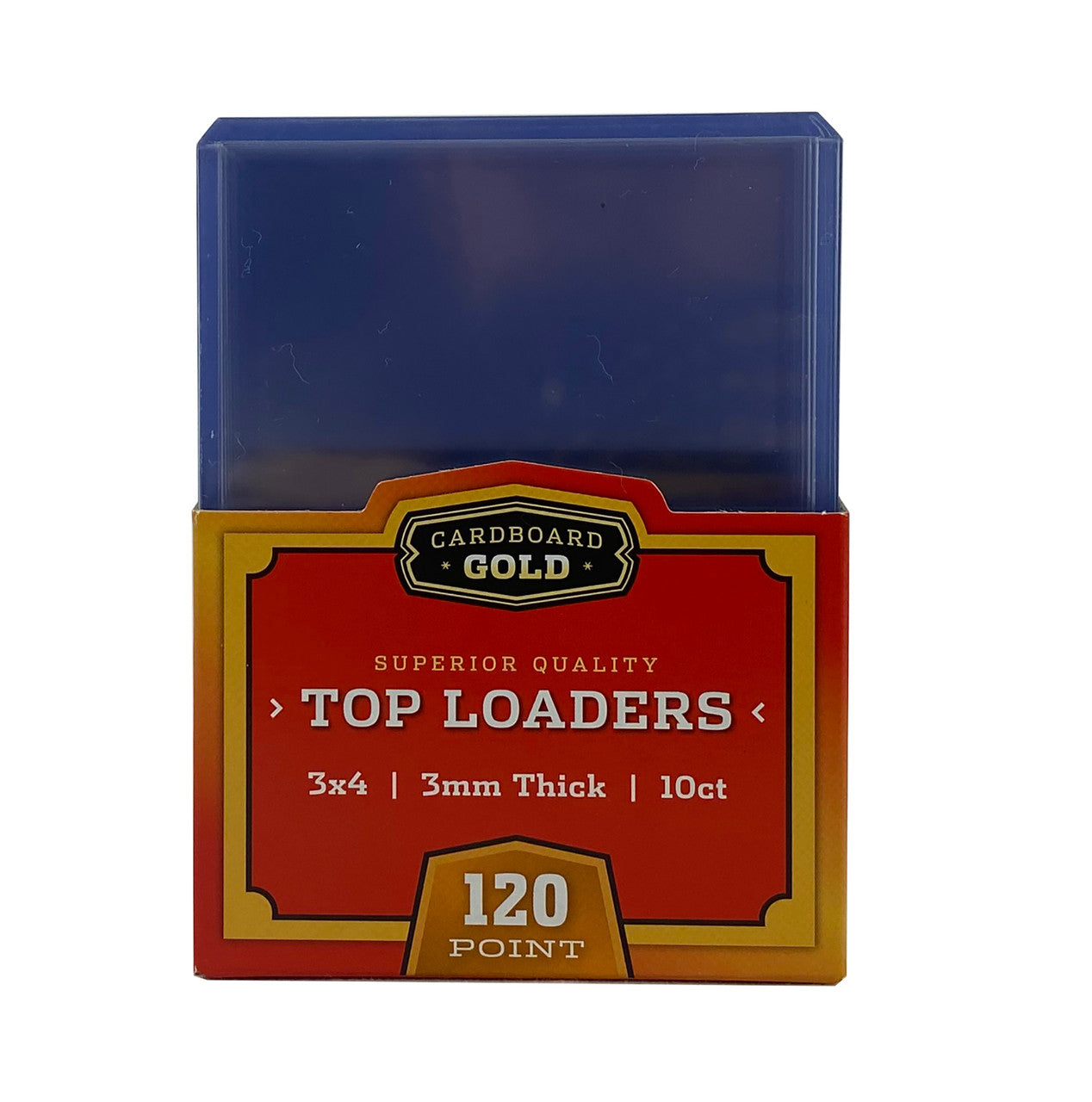 CBG Thick Card Topload Holder 120pt (10ct Pack)