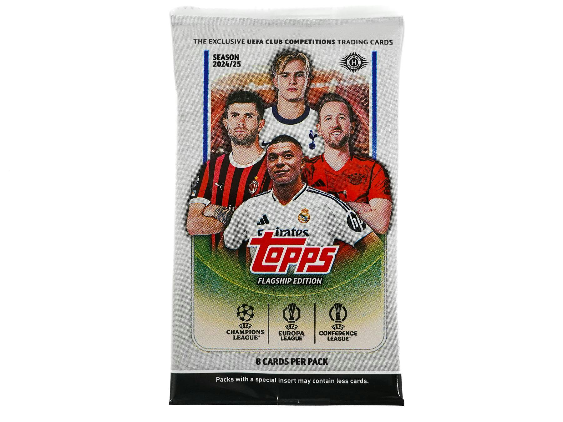 2024-25 Topps UEFA Club Competitions Soccer Hobby Pack