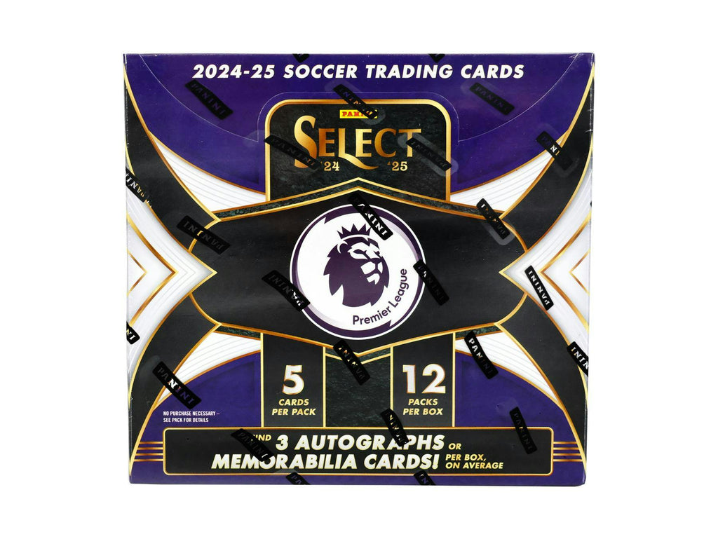 2024-25 Panini Select Premier League EPL Soccer Hobby Box (5/22)