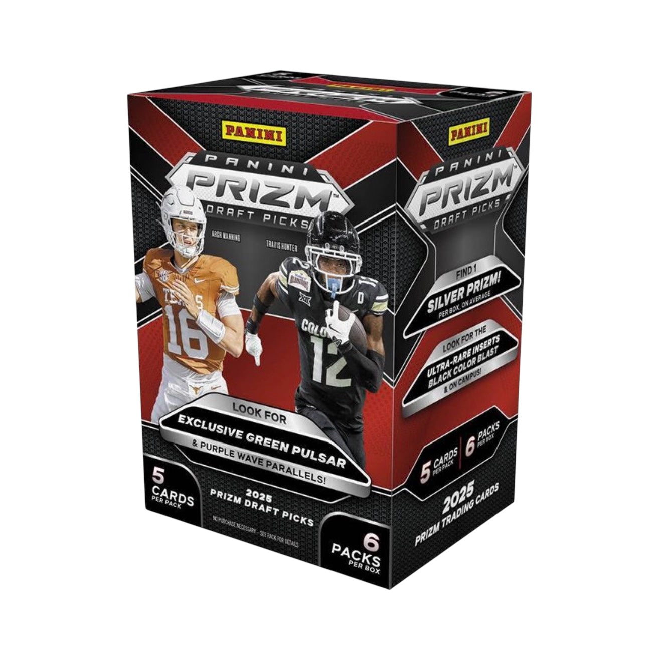 2025 Panini Prizm Draft Picks Football Blaster Box