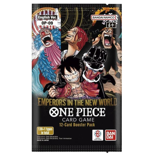 One Piece TCG: Card Game Emperors in the New World (OP-09) Booster Pack