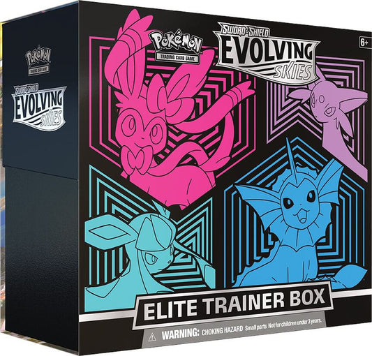 Pokémon TCG: Evolving Skies Elite Trainer Box [Glaceon/Vaporeon/Sylveon/Espeon] (SWSH07)