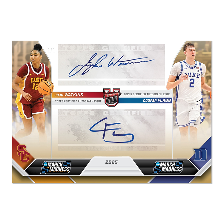 Bowman U NOW® NCAA March Madness 2025 Basketball On-Demand Set (PR: /10850)