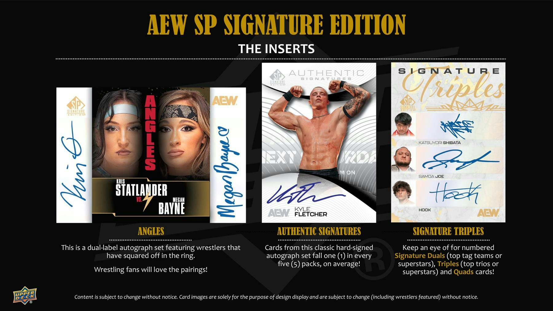 2025 Upper Deck SP Signature Edition AEW Wrestling Hobby Box (1/14)