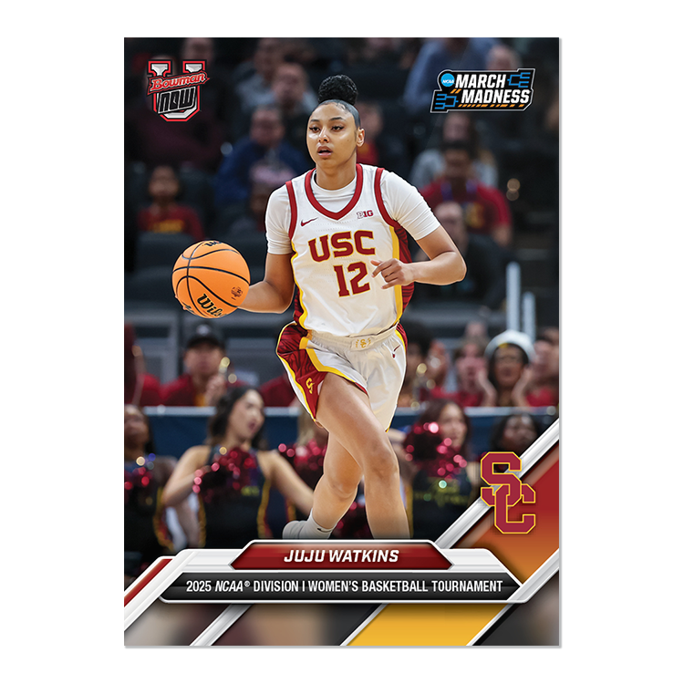 Bowman U NOW® NCAA March Madness 2025 Basketball On-Demand Set (PR: /10850)