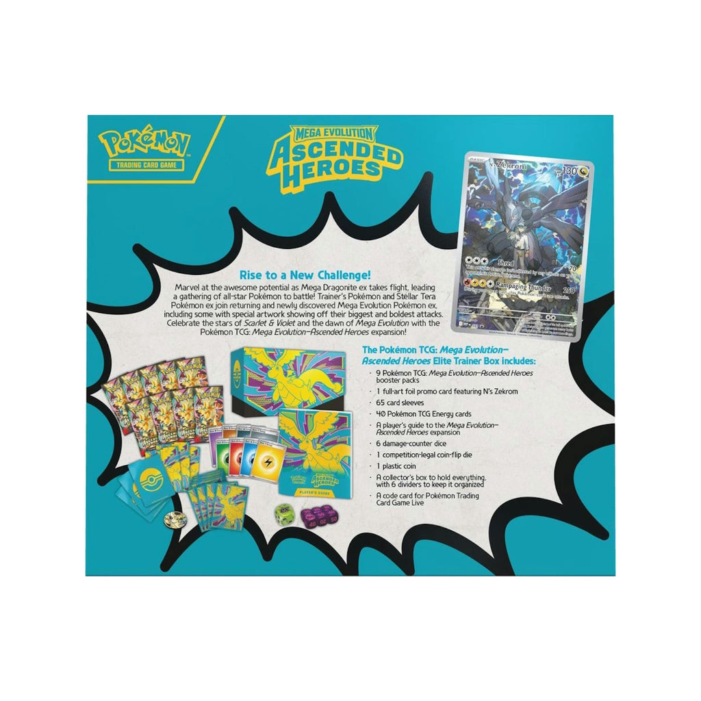 Pokémon Mega Evolution: Ascended Heroes Elite Trainer Box (Presell 2/20)