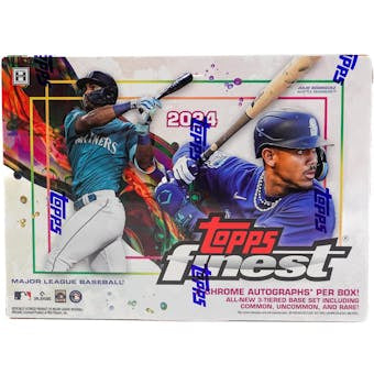 2024 Topps Finest Baseball, Hobby Box