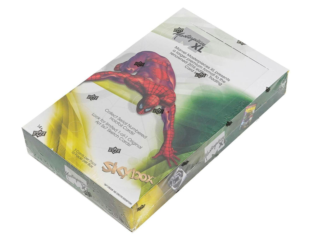 Upper Deck Marvel Masterpieces XL Trading Cards (ft. Joe Jusko) Hobby Box