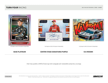 2025 Panini Turn Four Racing Hobby Box (10/3)