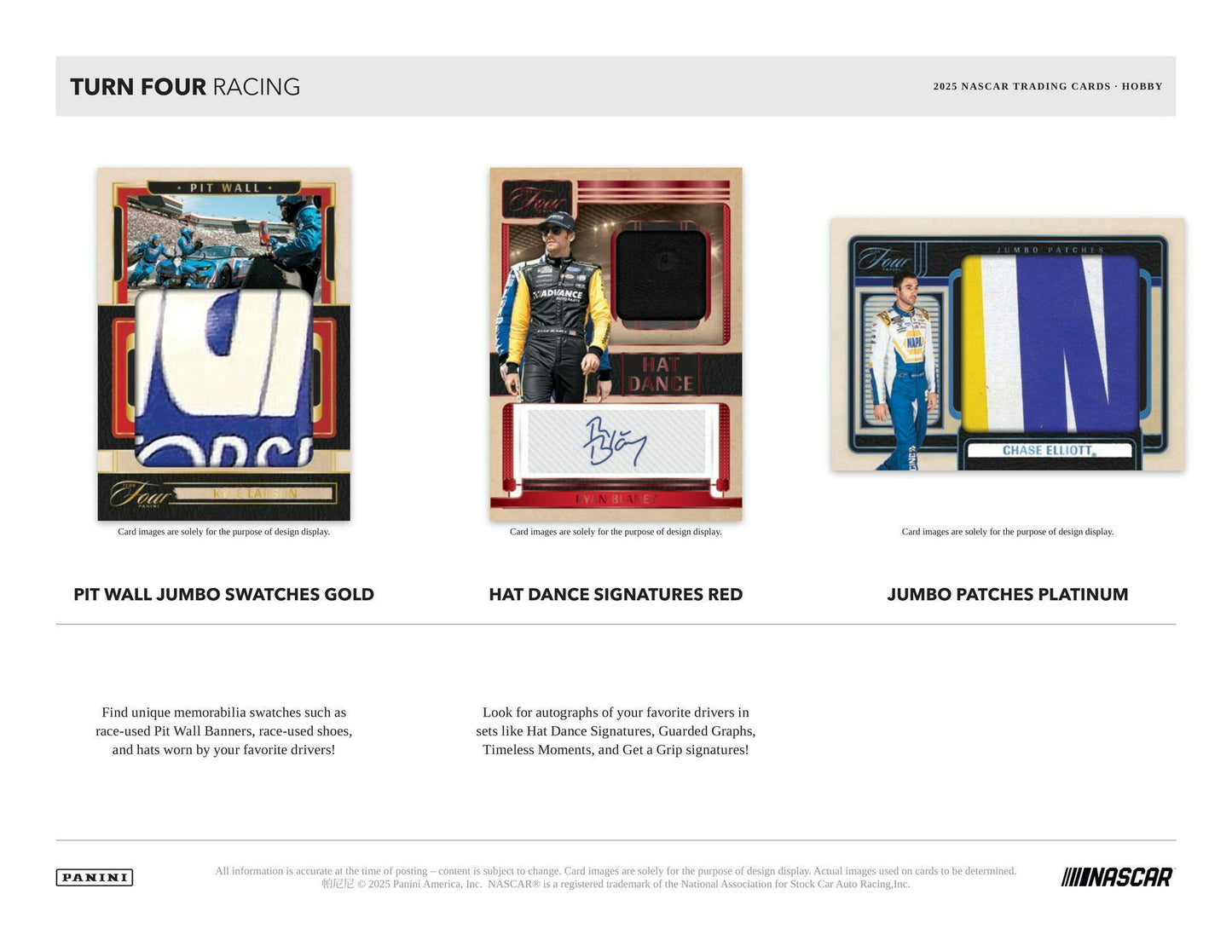 2025 Panini Turn Four Racing Hobby Box (10/3)