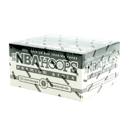 2019-20 Panini NBA Hoops Basketball Premium Stock 15-Card 12-Pack Box