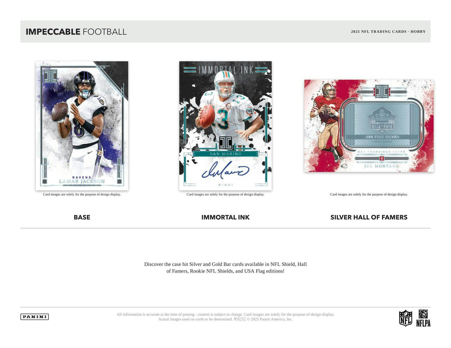 2025 Panini Impeccable Football Hobby Box (Presell 10/15)