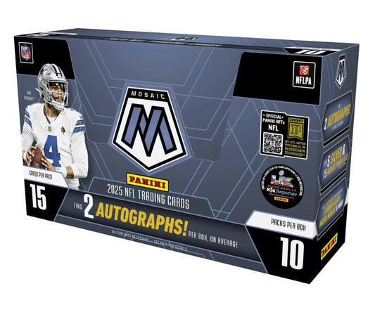 2025 Panini Mosaic Football Hobby Box (Presell 11/5)