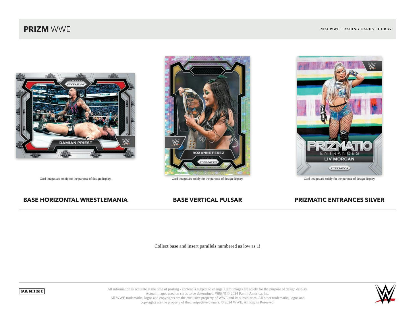 2024 Panini Prizm WWE Wrestling, Hobby Box