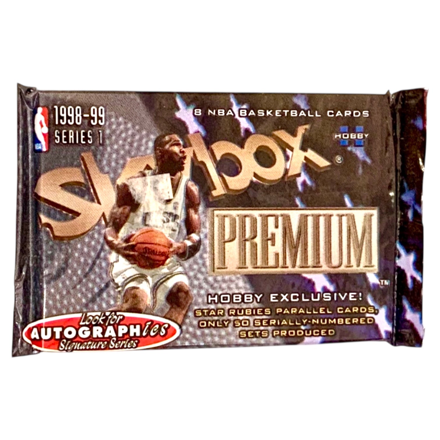 1998-99 Skybox Premium Basketball Hobby Pack (Chase: Kobe, Jordan, Star Rubies)