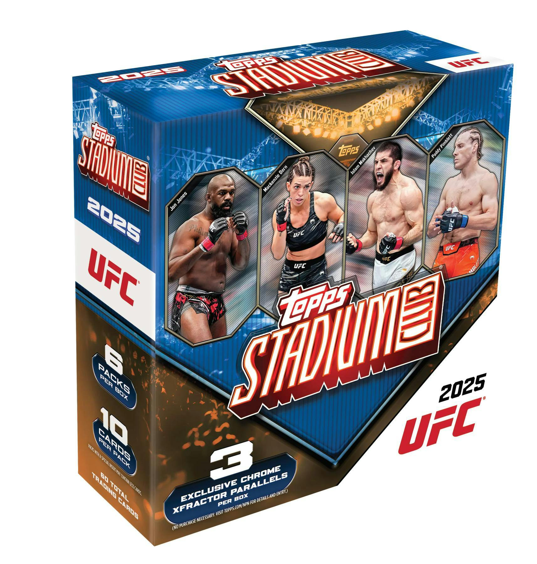 2025 Topps Stadium Club UFC Mega 20-Box Case (Presell 1/23/26)
