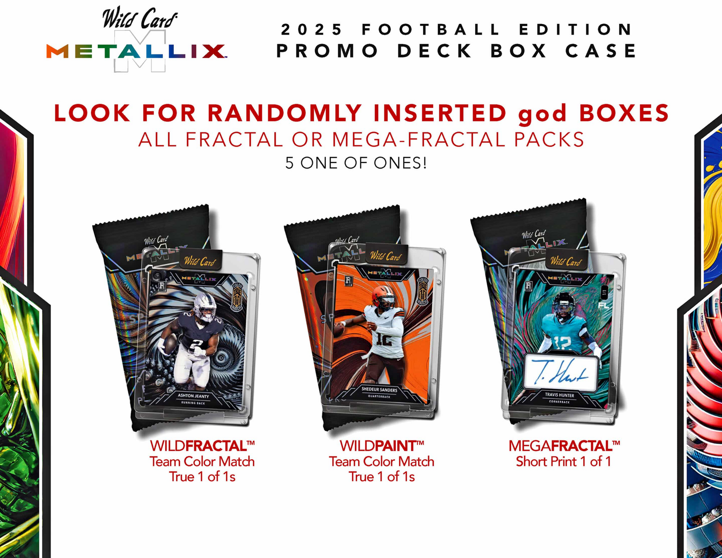 2025 Wild Card Metallix Pro-Look Football Promo Box