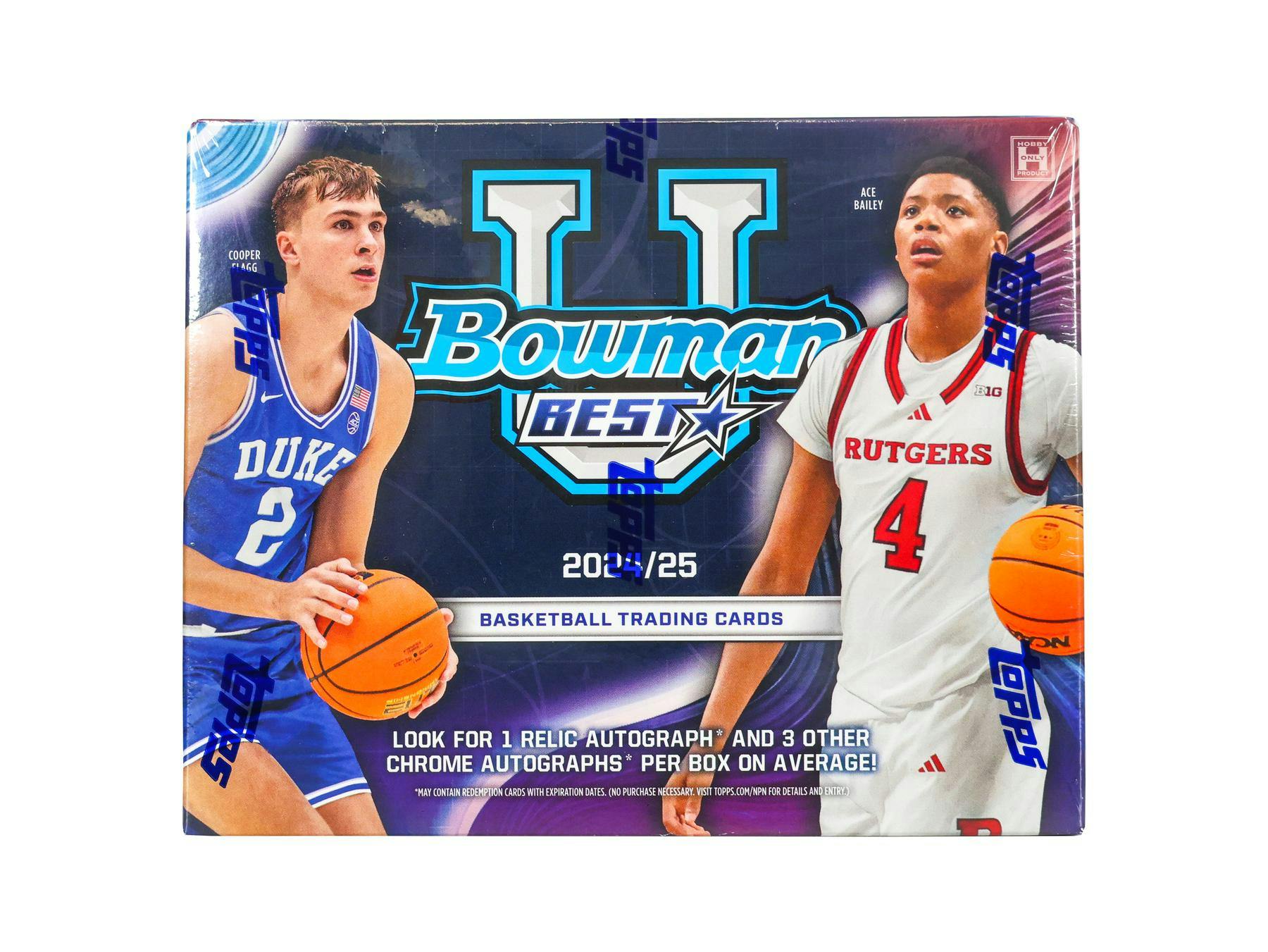 2024-25 Bowman University Best Basketball Hobby Box (5/29)