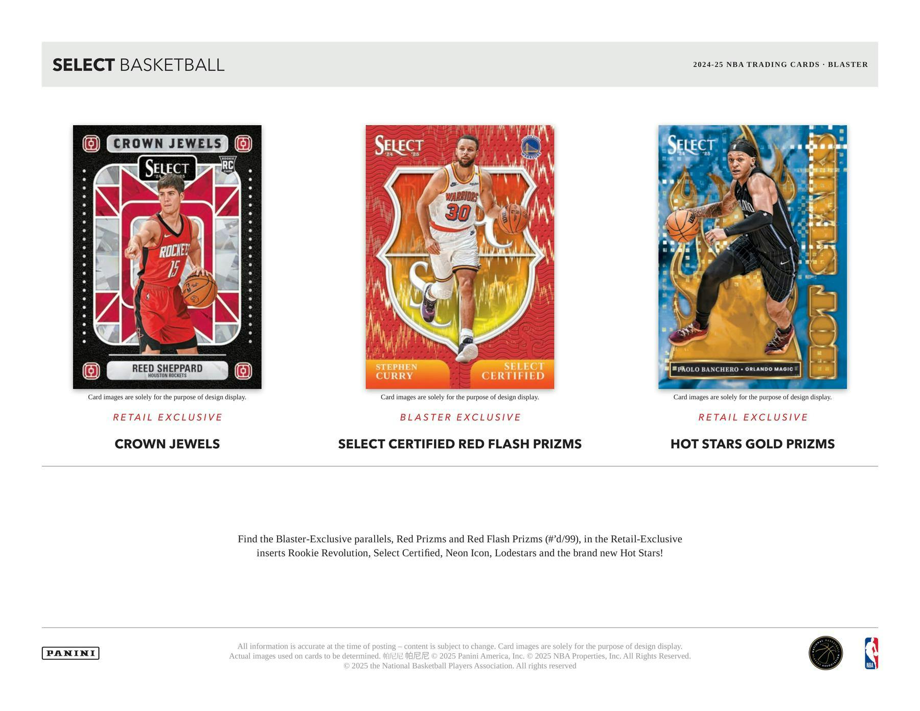 2024-25 Panini Select Basketball 6-Pack Blaster Box